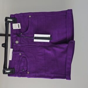 JB purple shorts